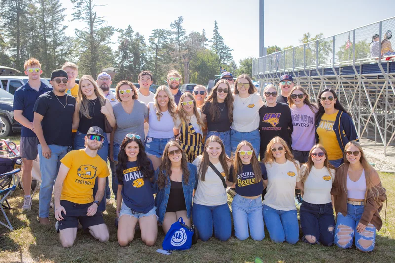 Homecoming group photo